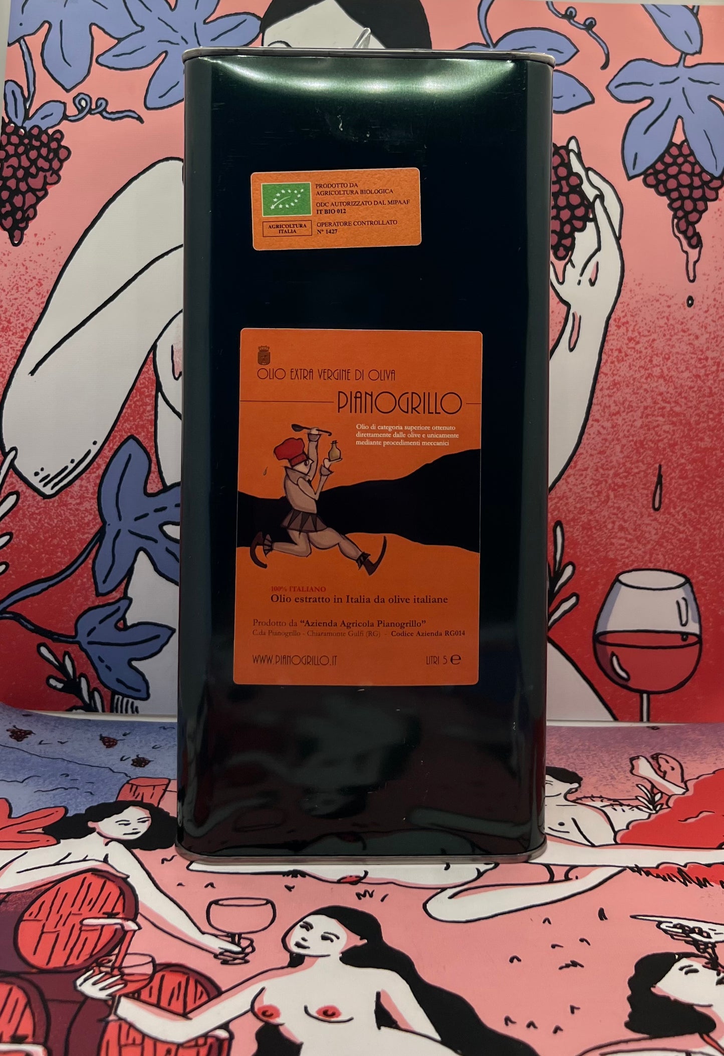Piano Grillo Extra-vergin olive oil 5000 ml